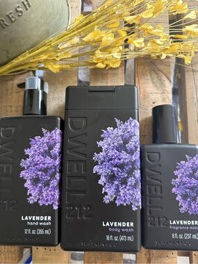 DWELL 212 Lavender Body Wash, hand wash, & fragrance mist -